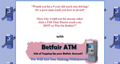 Desktop Screenshot of betfairatm.com