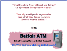 Tablet Screenshot of betfairatm.com